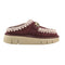 MOU Sabeau Sabot Donna in montone BOUNCE CLOG METAL LOGO 37  - Francavilla Moda